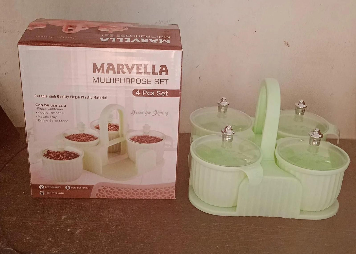 Multipurpose Storage Jar with Tray