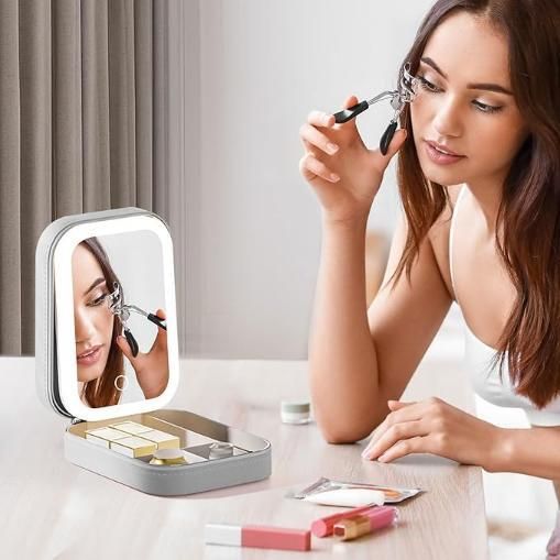 Jewelry Box with LED Mirror