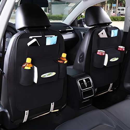 Car Back Seat Storage Organizer