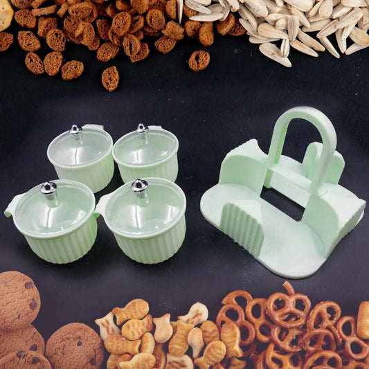 Multipurpose Storage Jar with Tray