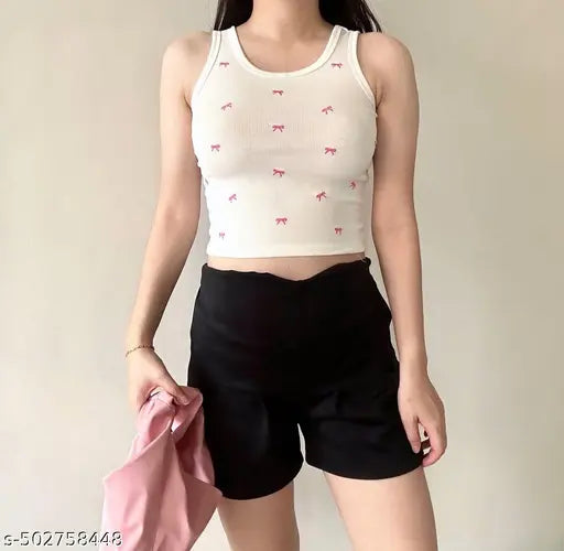 EMBROIDERY TANK TOP